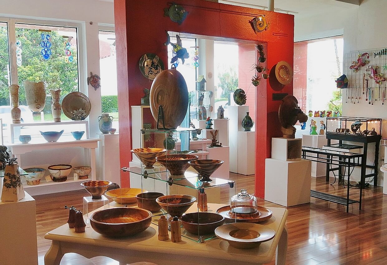 Where to see public art various art for sale at ArtCenter Manatee