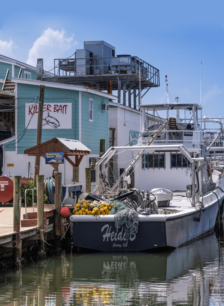 Hike Along the Bradenton Area's History Trail commercial fishing boat in Cortez