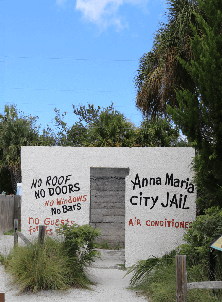 Hike Along the Bradenton Area's History Trail the anna maria city jail exterior